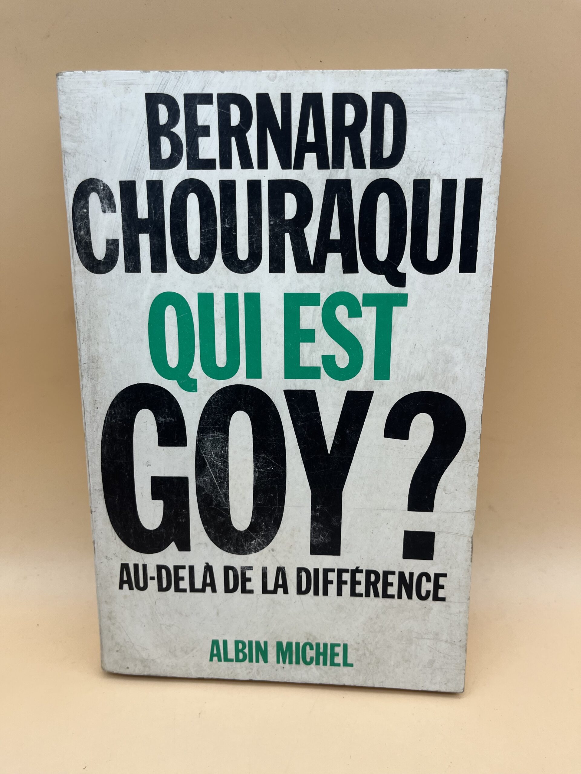 Qui est Goy ? Au-delà de la différence : identité, dialogue et compréhension de l’autre Qui est Goy ? Au-delà de la différence : identité, dialogue et compréhension de l’autre