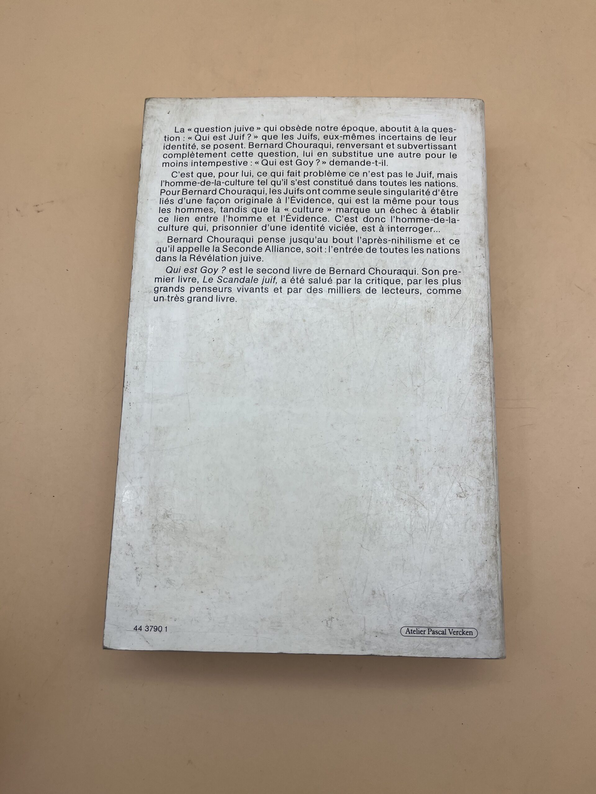 Qui est Goy ? Au-delà de la différence : identité, dialogue et compréhension de l’autre Qui est Goy ? Au-delà de la différence : identité, dialogue et compréhension de l’autre
