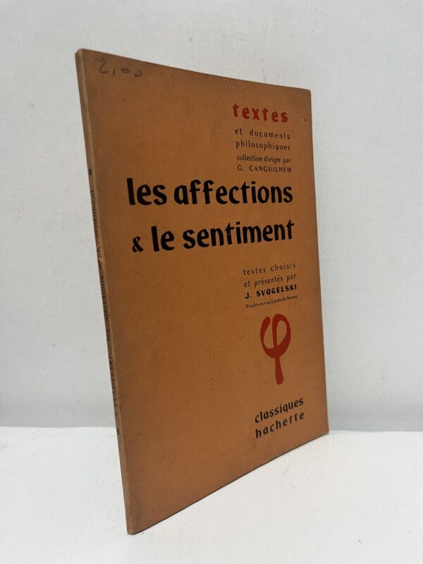 Ce recueil de textes philosophiques propose une réflexion sur les affections, les sentiments et leur place dans l’expérience humaine. À travers différents textes et perspectives, il invite le lecteur à examiner les liens entre émotions, pensée, conscience et relations humaines. Un ouvrage destiné aux étudiants et aux lecteurs intéressés par la philosophie et l’étude des sentiments.