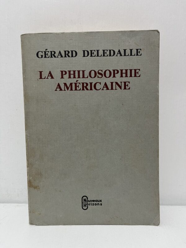 La Philosophie américaine