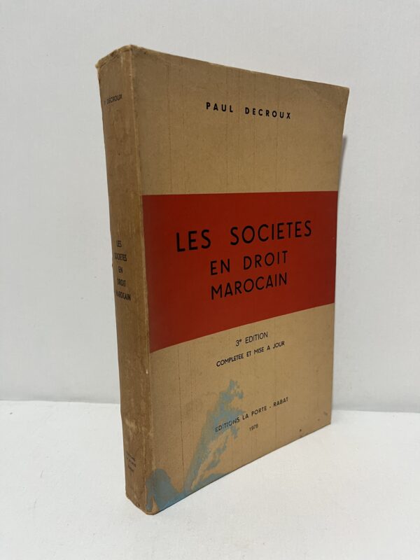 Les Sociétés en droit marocain